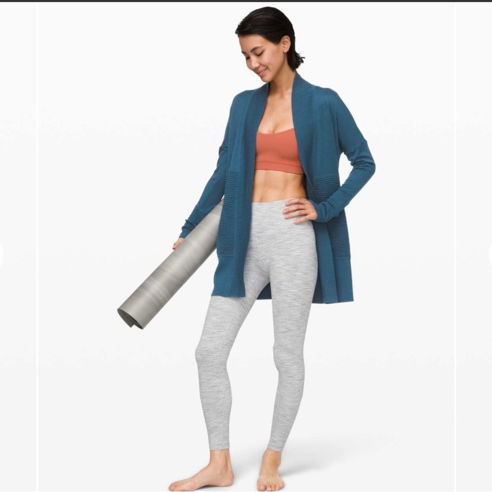 Lululemon Sit In Lotus Wrap - petrol blue